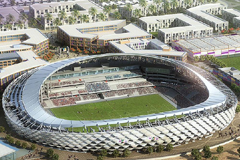 Hazza Bin Zayed Stadium, Abu Dhabi, UAE